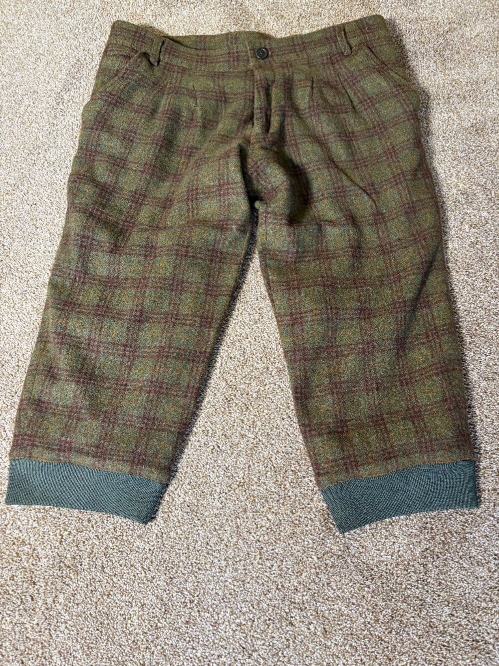 Men's Bretta Breeks made with Wool & Cashmere by Lanificio di Pray Italy size 40